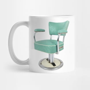 Green chair illustration Mug